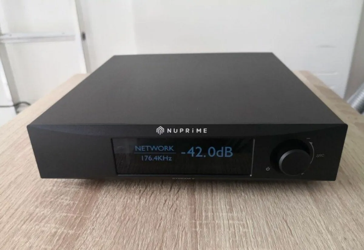 NuPrime Stream 9 Black Hi-Fi Audio Streamer - Image 1