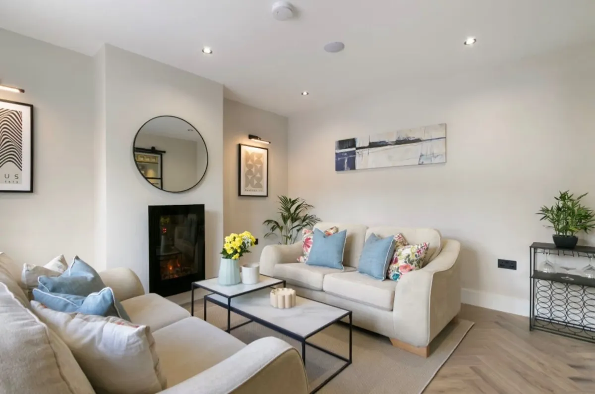 Beige Couches (perfect condition) - Image 1