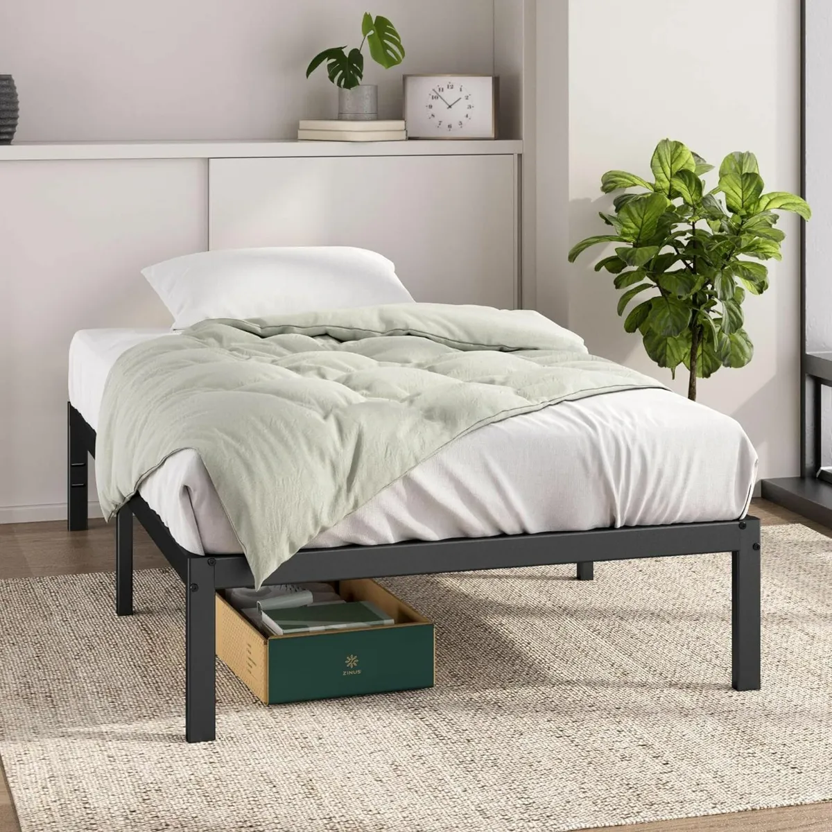 3ft Single Bed Frame Storage Underneath 90x190 cm - Image 1