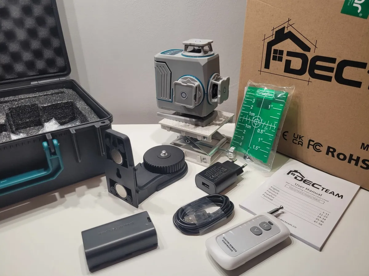 New 4D Green Laser Level 4x360 - Image 3