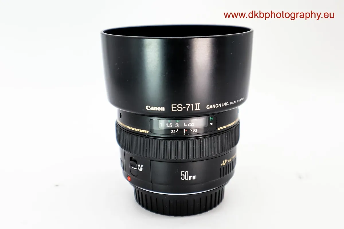 CANON EF 50mm F1.4 USM LENS #0603 - Image 2
