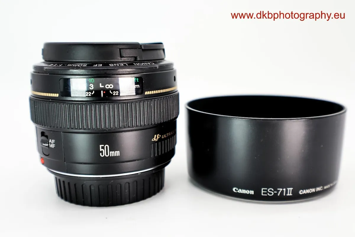 CANON EF 50mm F1.4 USM LENS #0603 - Image 1
