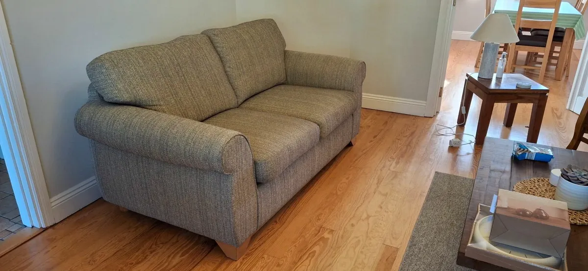 2 seater and armchair - fabric - Image 2