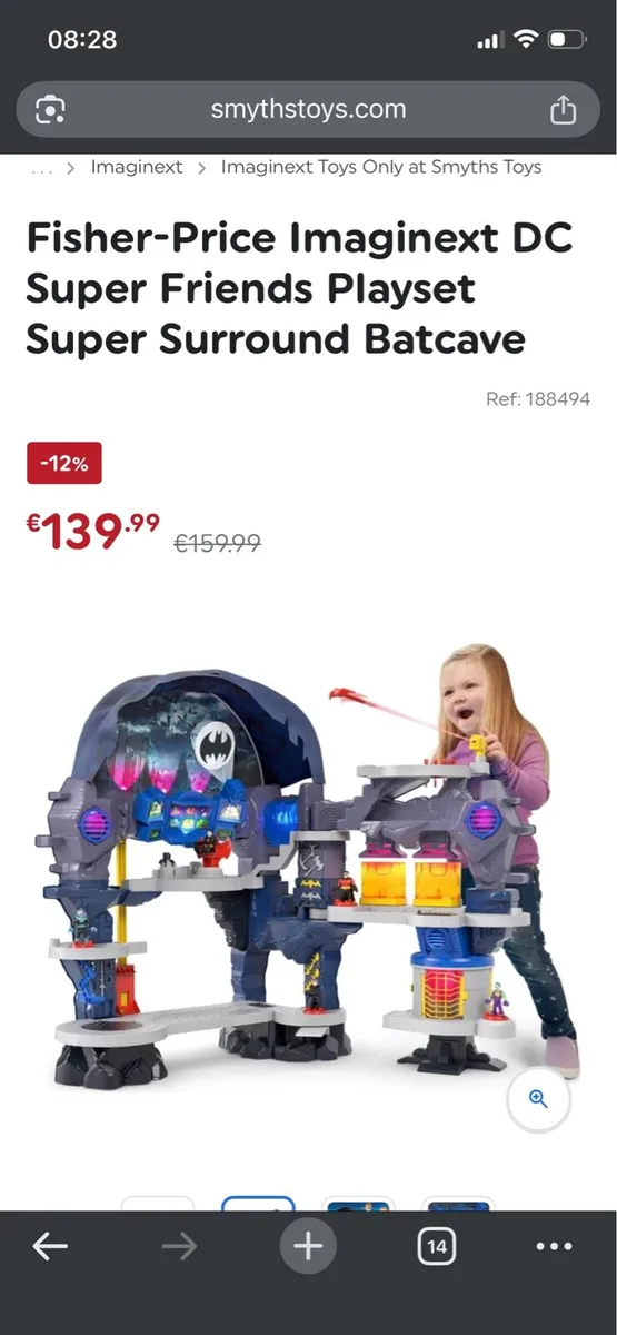 Imaginext DC superfriends Batcave - Image 1