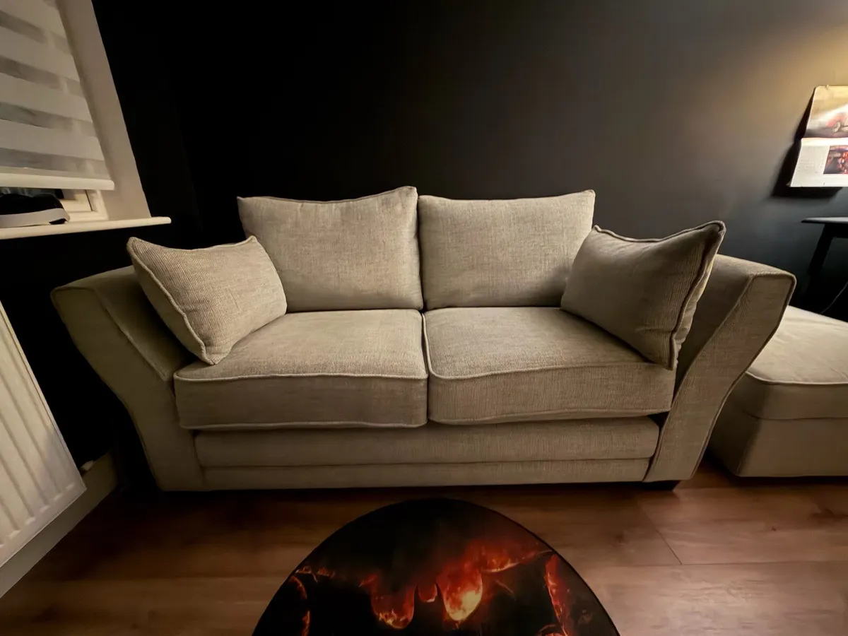Grey 2 Seater Sofa from Michael Murphy Furniture - Image 2