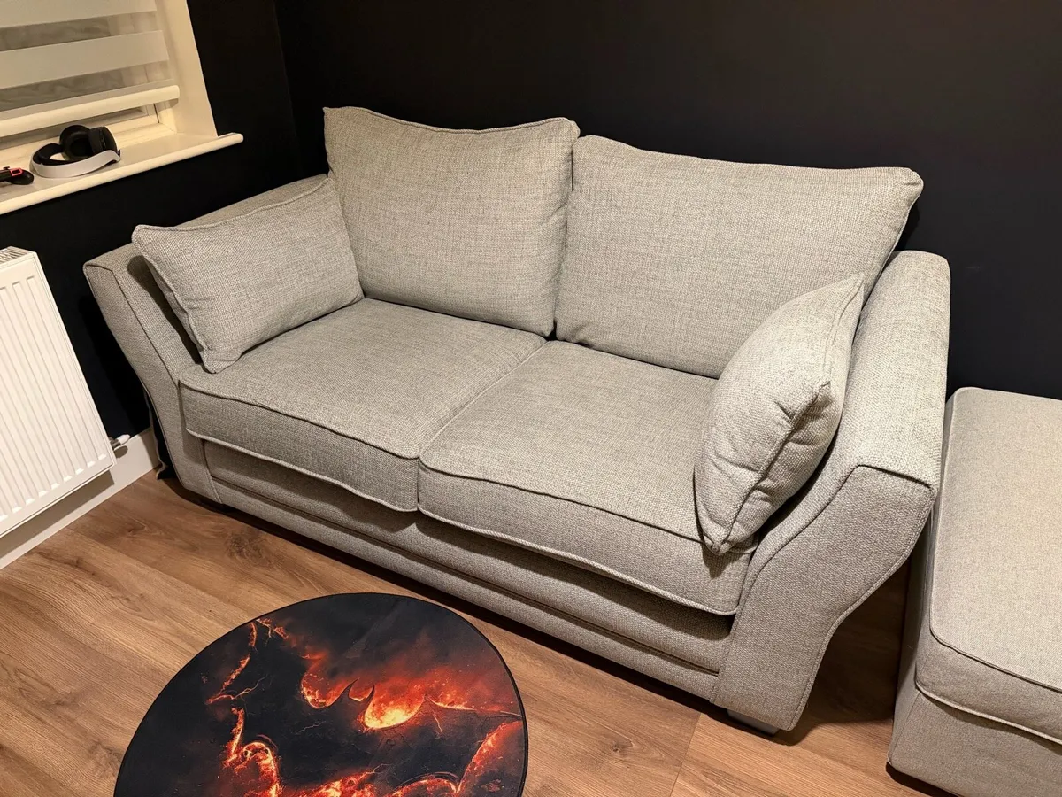 Grey 2 Seater Sofa from Michael Murphy Furniture - Image 3