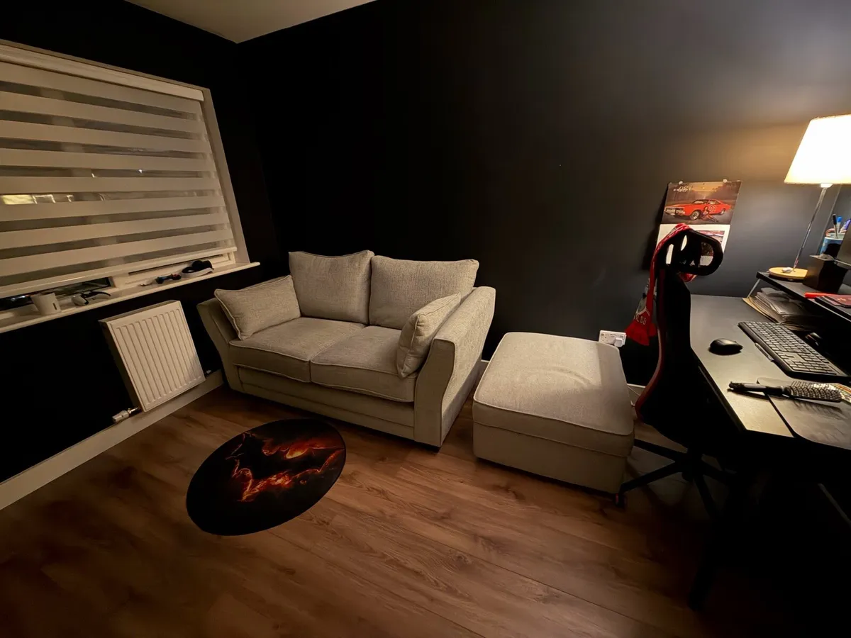 Grey 2 Seater Sofa from Michael Murphy Furniture - Image 4