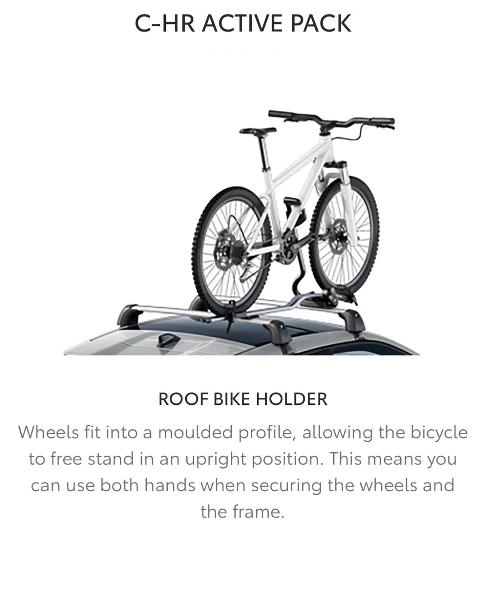Roof Rack Bikes - Toyota CHR - Image 2