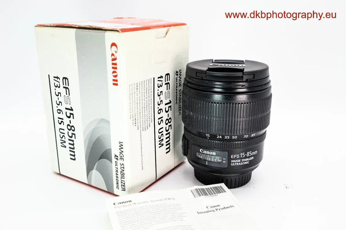 CANON EFS 15-85mm IS USM LENS #0281 - Image 1