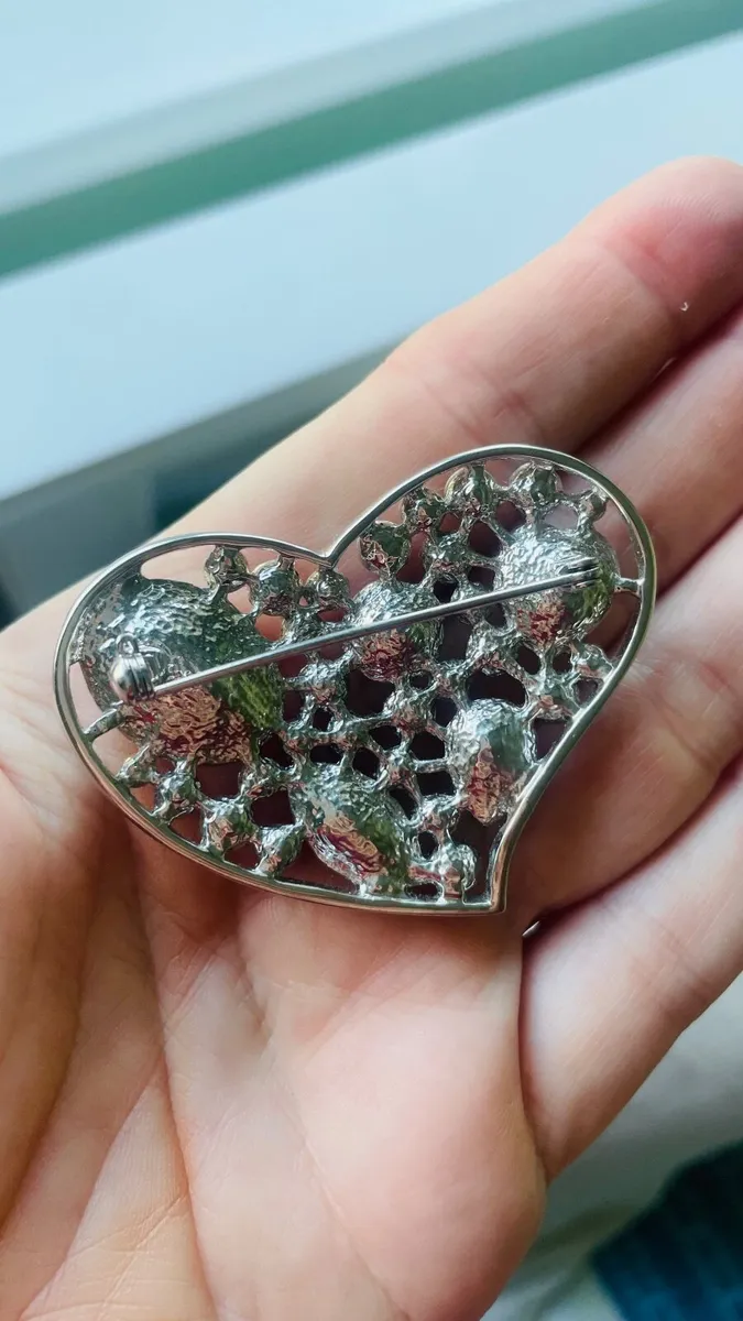 Heart brooch - Image 2