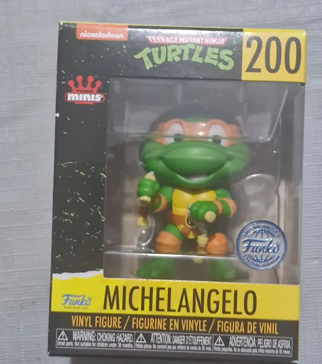 Michealangalo turtles funko mini special edition - Image 2