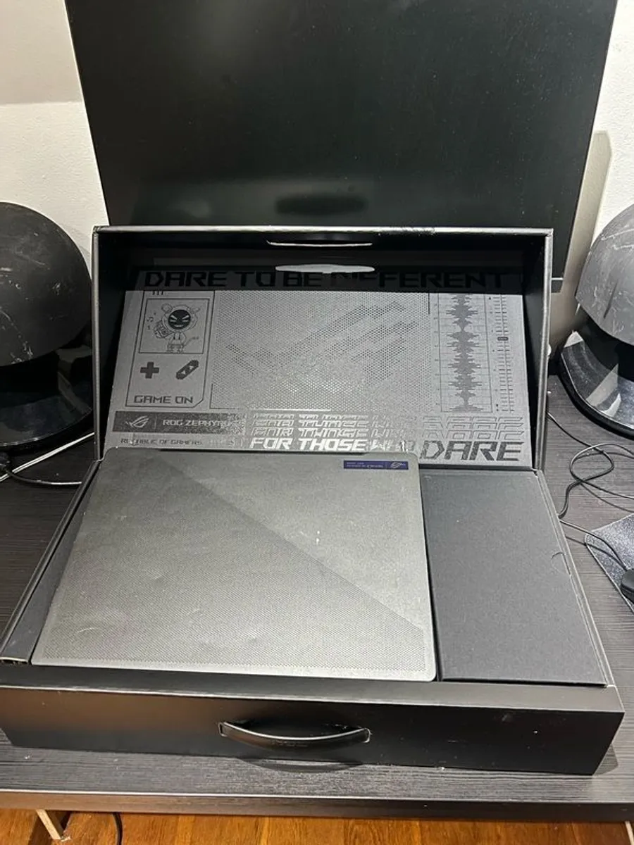 Asus ROG Zephyrus G14 GA402RK + 27" 1080p 144hz monitor - Image 2