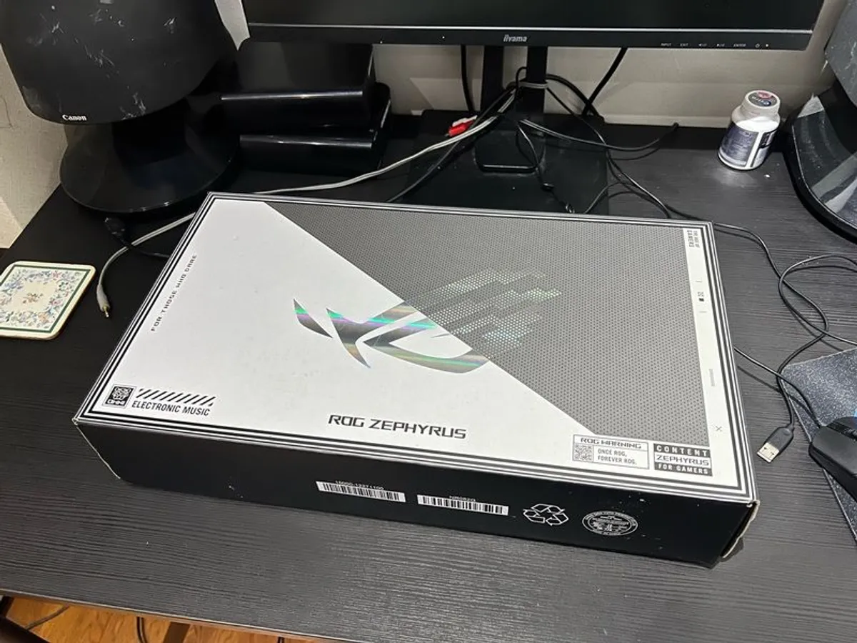 Asus ROG Zephyrus G14 GA402RK + 27" 1080p 144hz monitor - Image 3