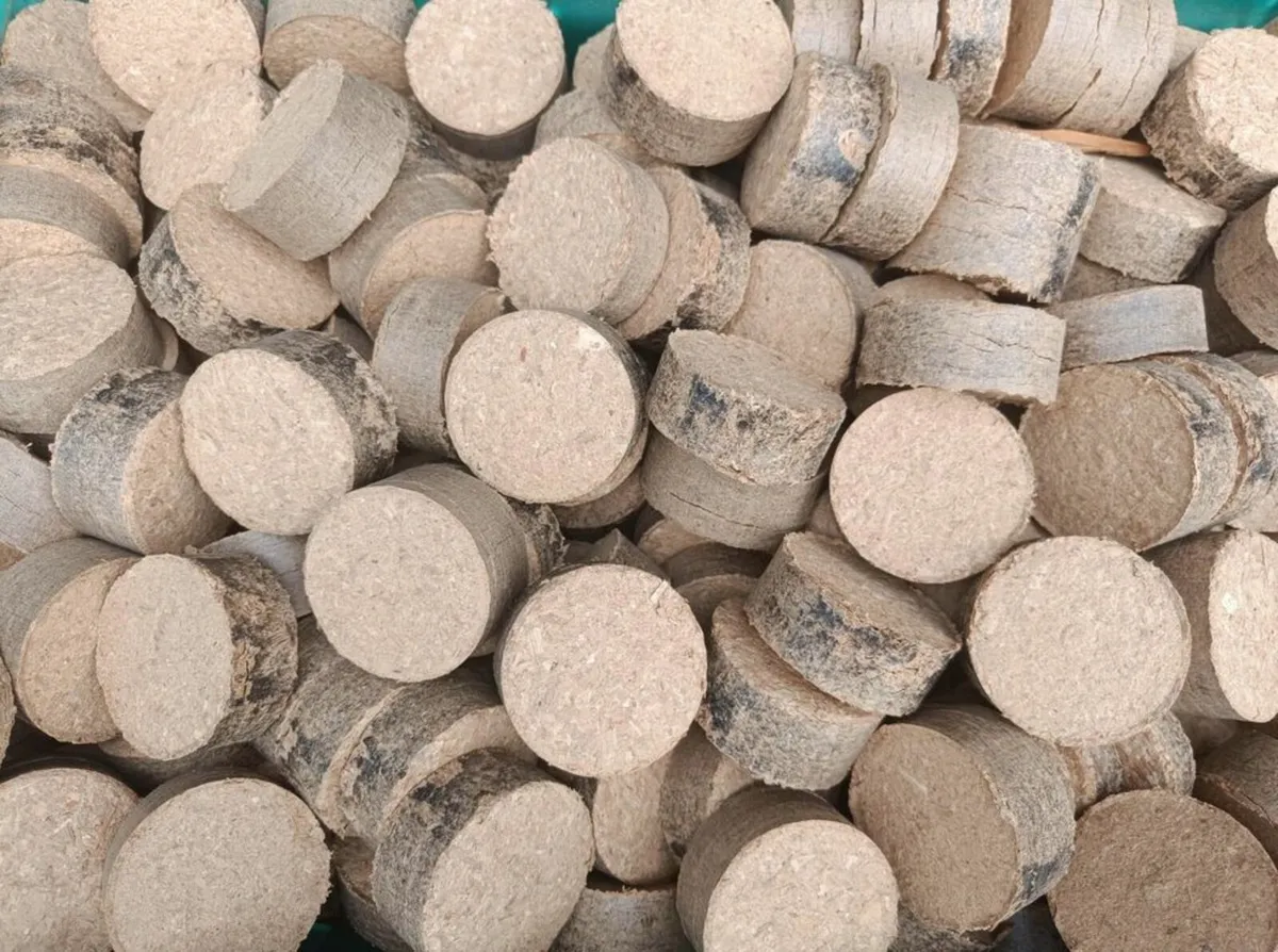 Compressed Kiln Dried Oak Sawdust Tablets - Image 1