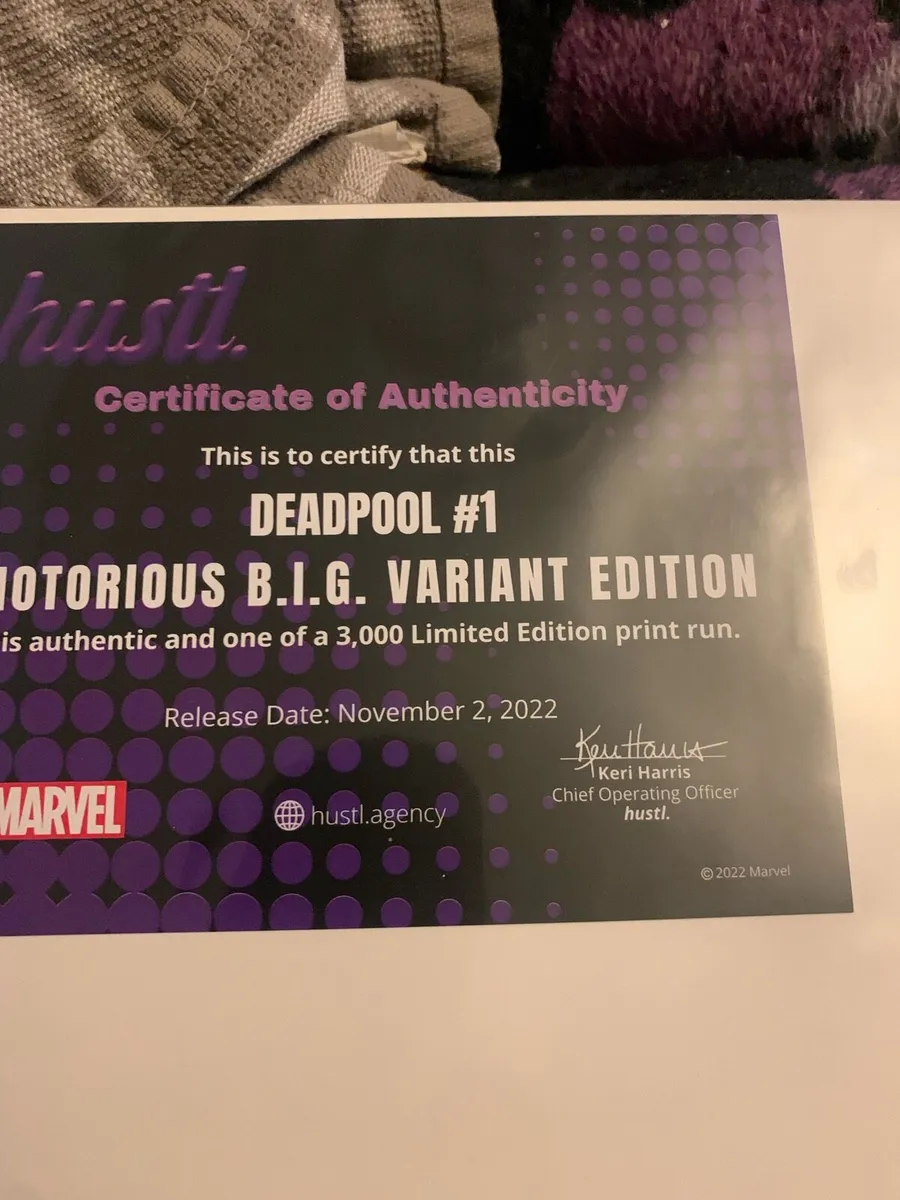 Biggie Deadpool comic new - Image 2