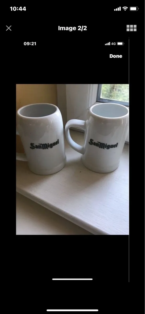 San Miguel Ceramic Tankards (2) - Image 2