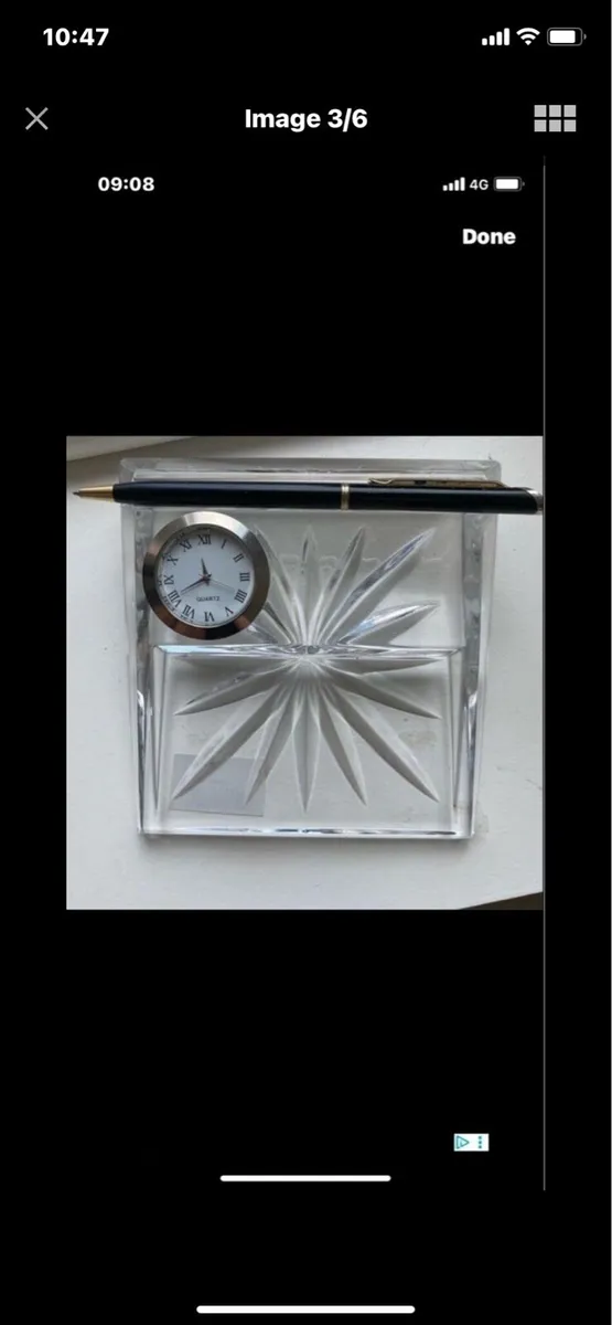 Waterford Crystal Desk Set - Image 3