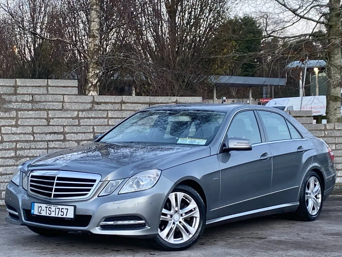 2012 Mercedes E220 Executive Automatic Nct & Taxed - Image 1