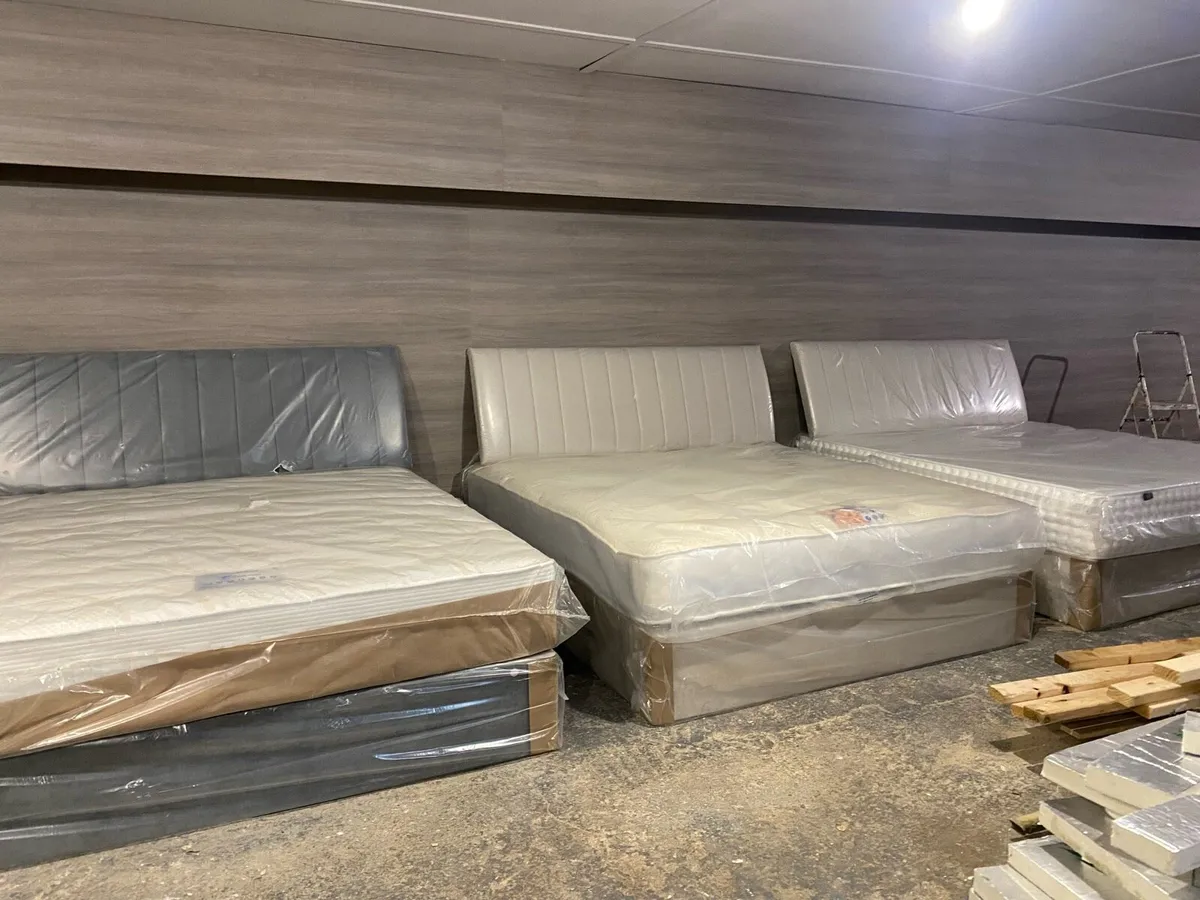Last 3 super kingsize beds with quality mattress