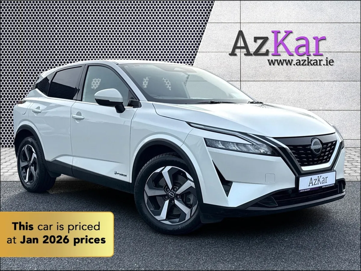 Nissan Qashqai 2023 ePOWER SV 1.5 HYBRID 190BHP €1 - Image 1