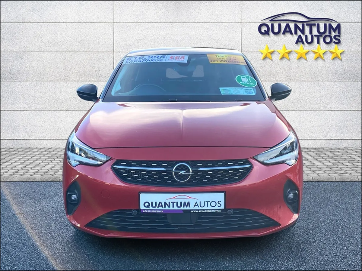 Opel Corsa 2022 ELITE 1.2 HATCHBACK €83 P/W W WITH - Image 3