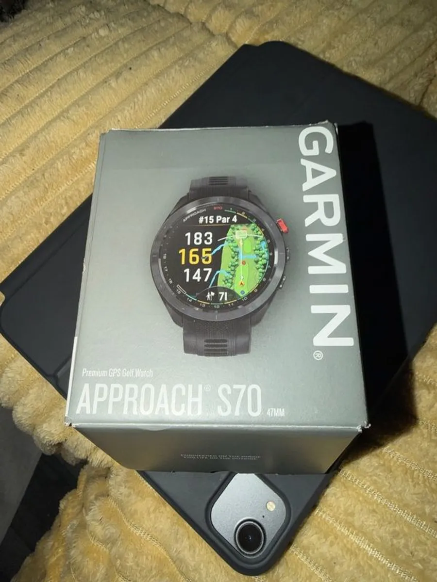 Garmin S70 Approach Golf Watch 47mm - Image 1