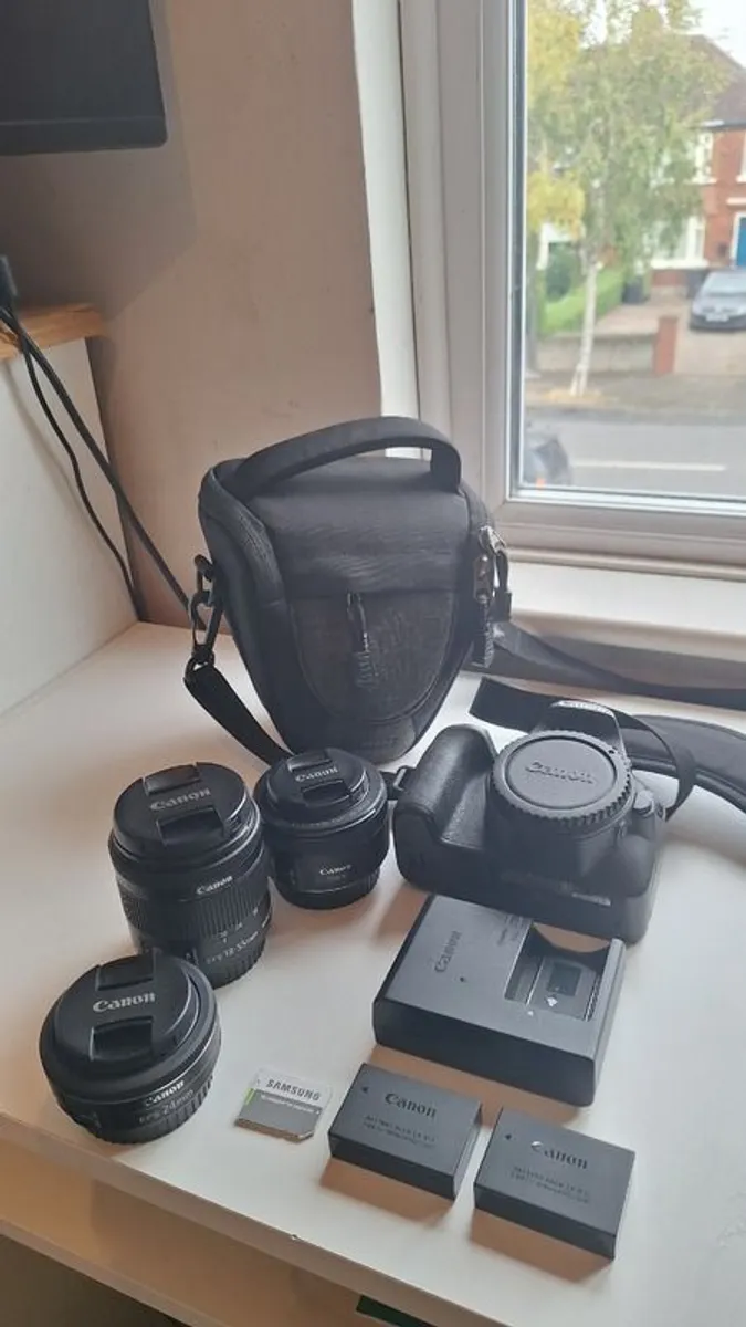 Canon EOS Rebel SL2 (EOS 200D)  Complete Photography Kit  500 negotiable  Dublin - Image 2