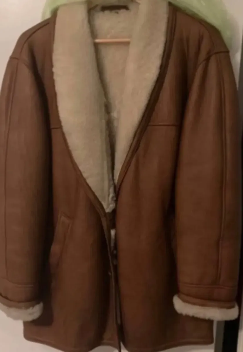 Sheepskin coat