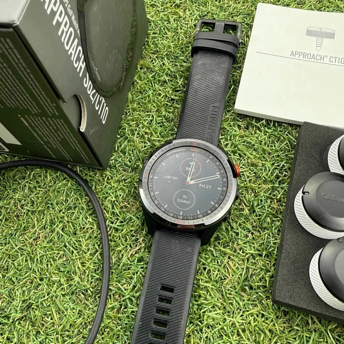 Garmin Approach S62/CT10 GPS Golf Watch – Black - Image 2