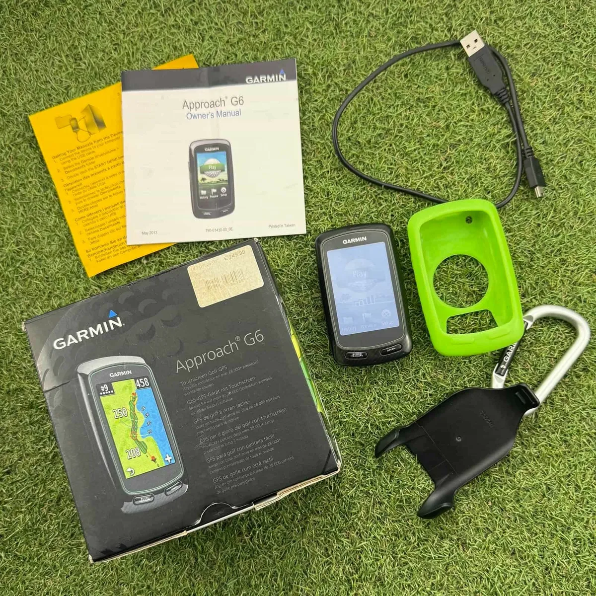 Garmin Approach G6 GPS – Black - Image 1