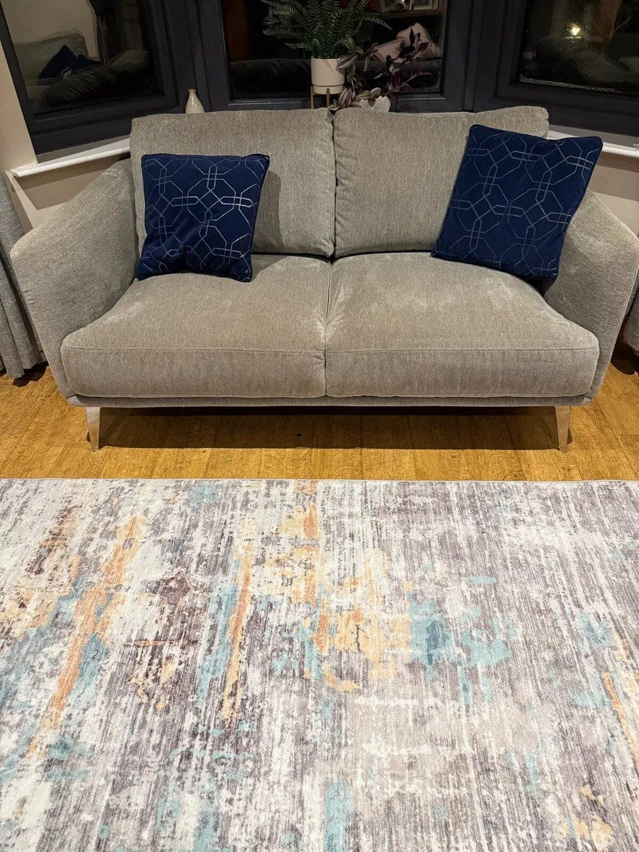 Grey 3+2 Seater couches - Image 4