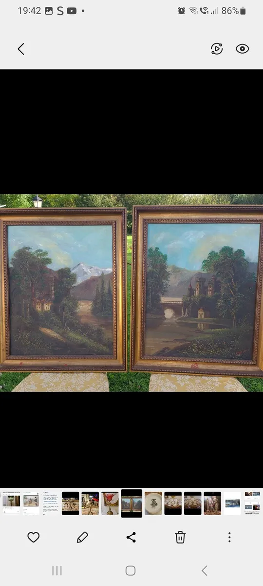 Antique and vintage oil paintings - Image 2