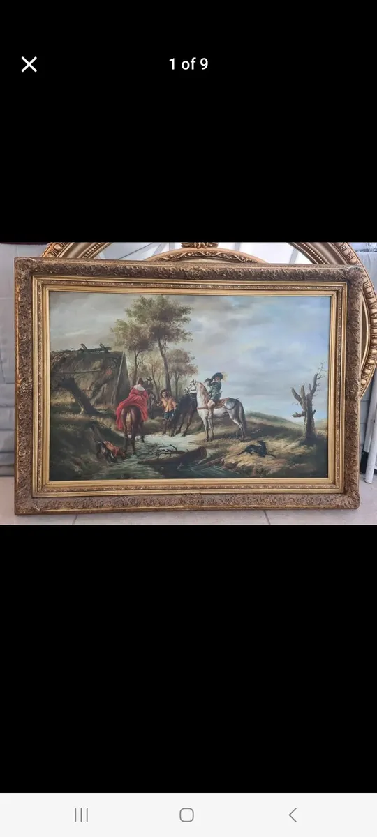 Antique and vintage oil paintings - Image 3