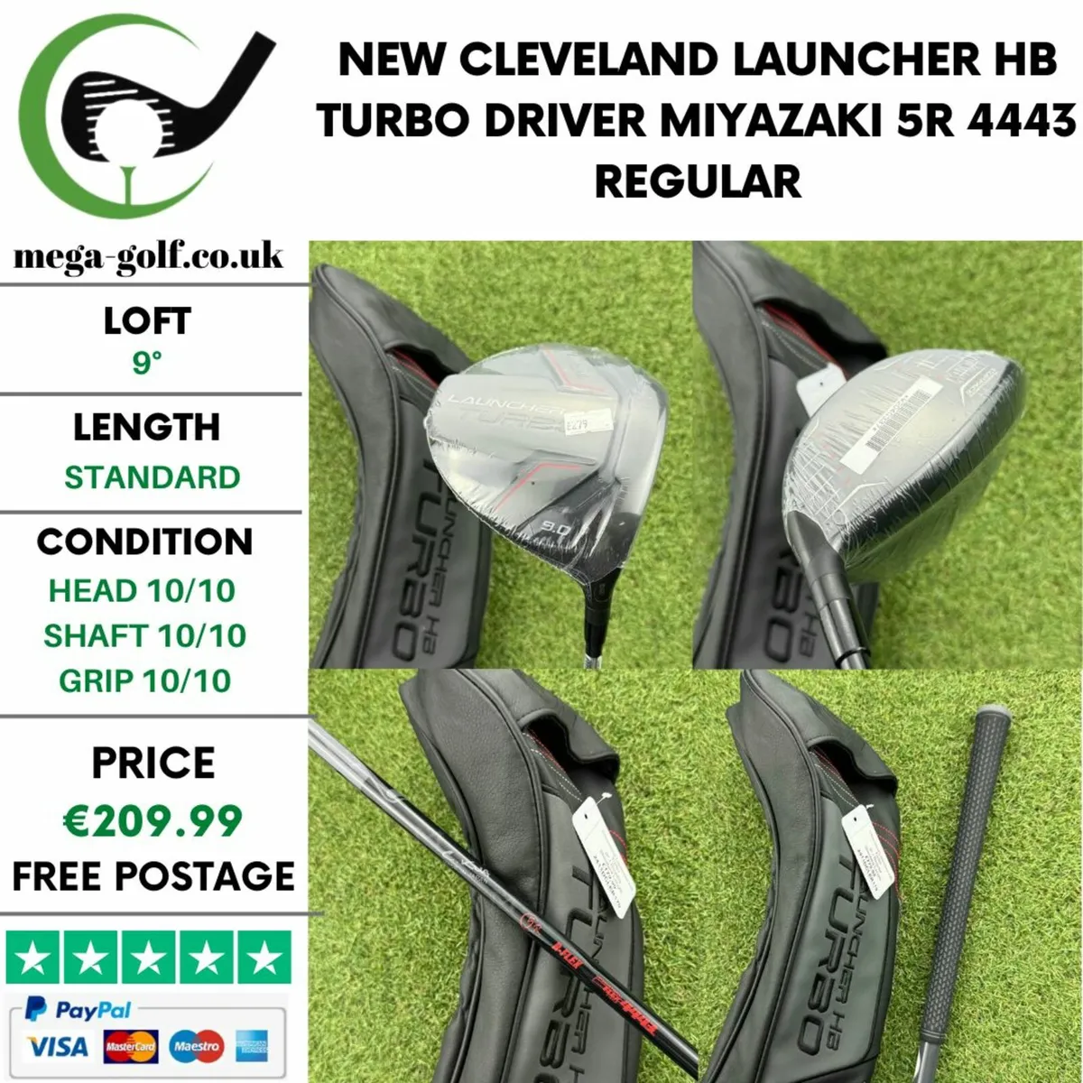 New Cleveland Launcher HB Turbo Driver / 9° - Image 1