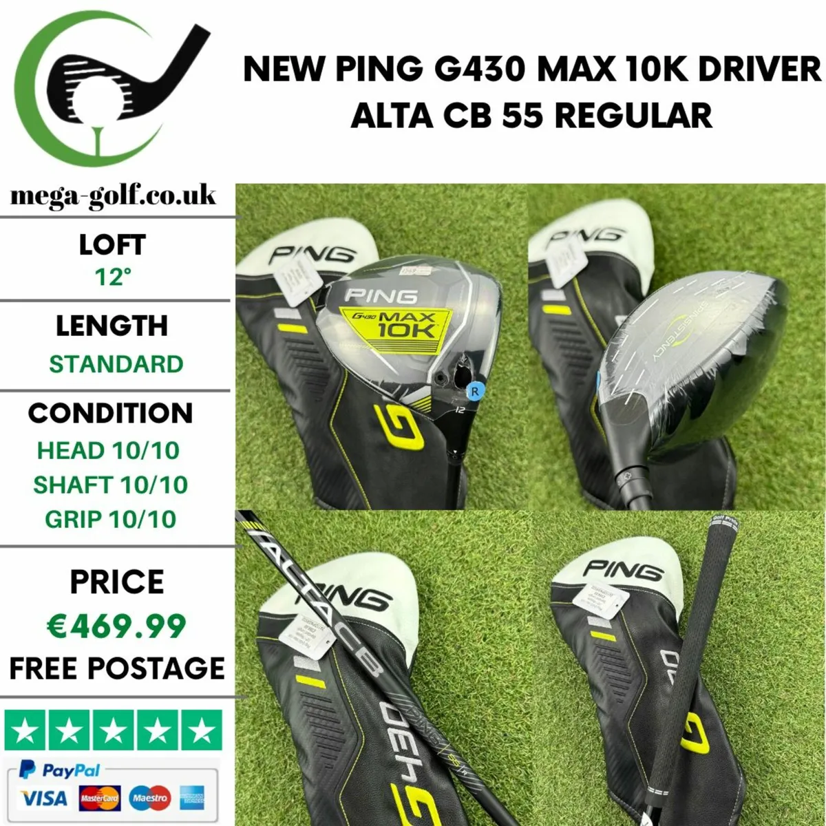 New Ping G430 Max 10K Driver / 12° / Regular - Image 1
