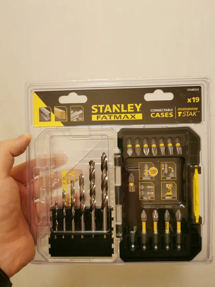 STANLEY FATMAX Screwdriver Drilling Bit Set - Image 1