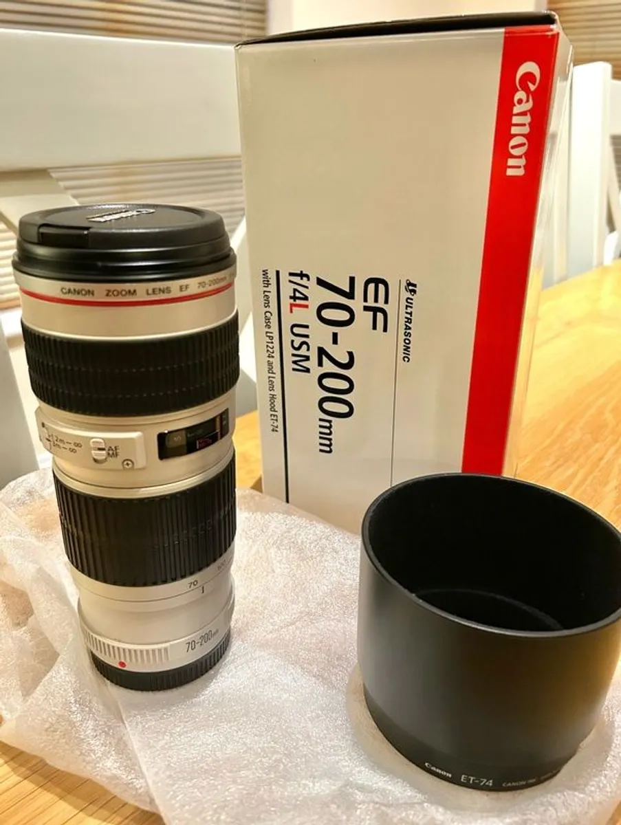 Canon EF 70-200mm F4 L USM Lens - Image 1