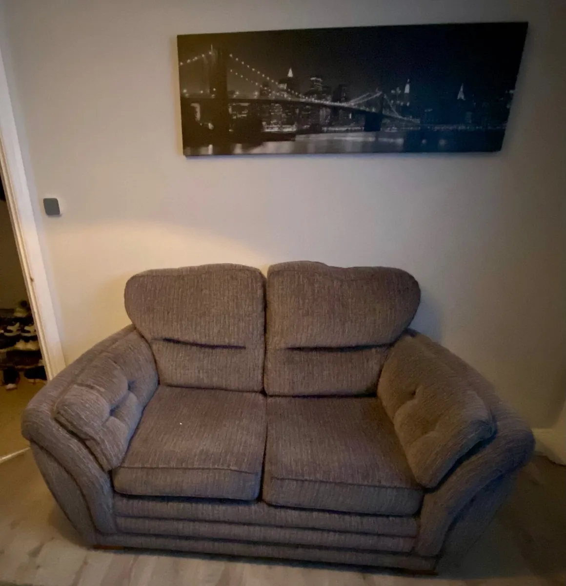 2 Seater sofa and Armchair - Image 1