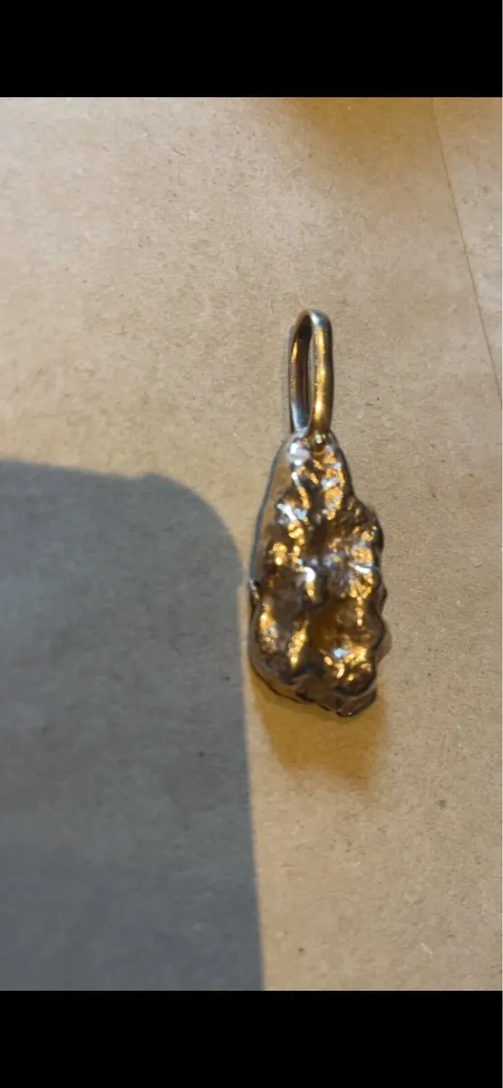Gold Nugget Pendant - Image 1
