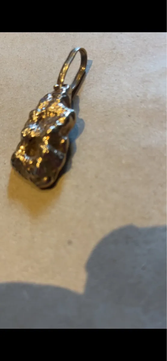 Gold Nugget Pendant - Image 3