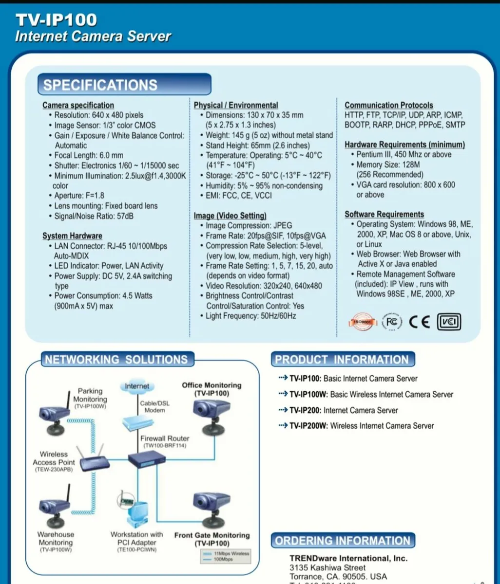 Internet video Surveillance automatic Camera  New - Image 2