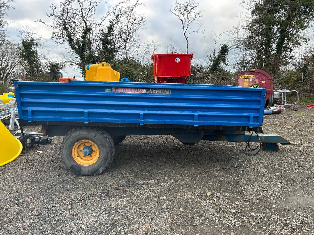 12x7 Marston Tipping Trailer - Image 1