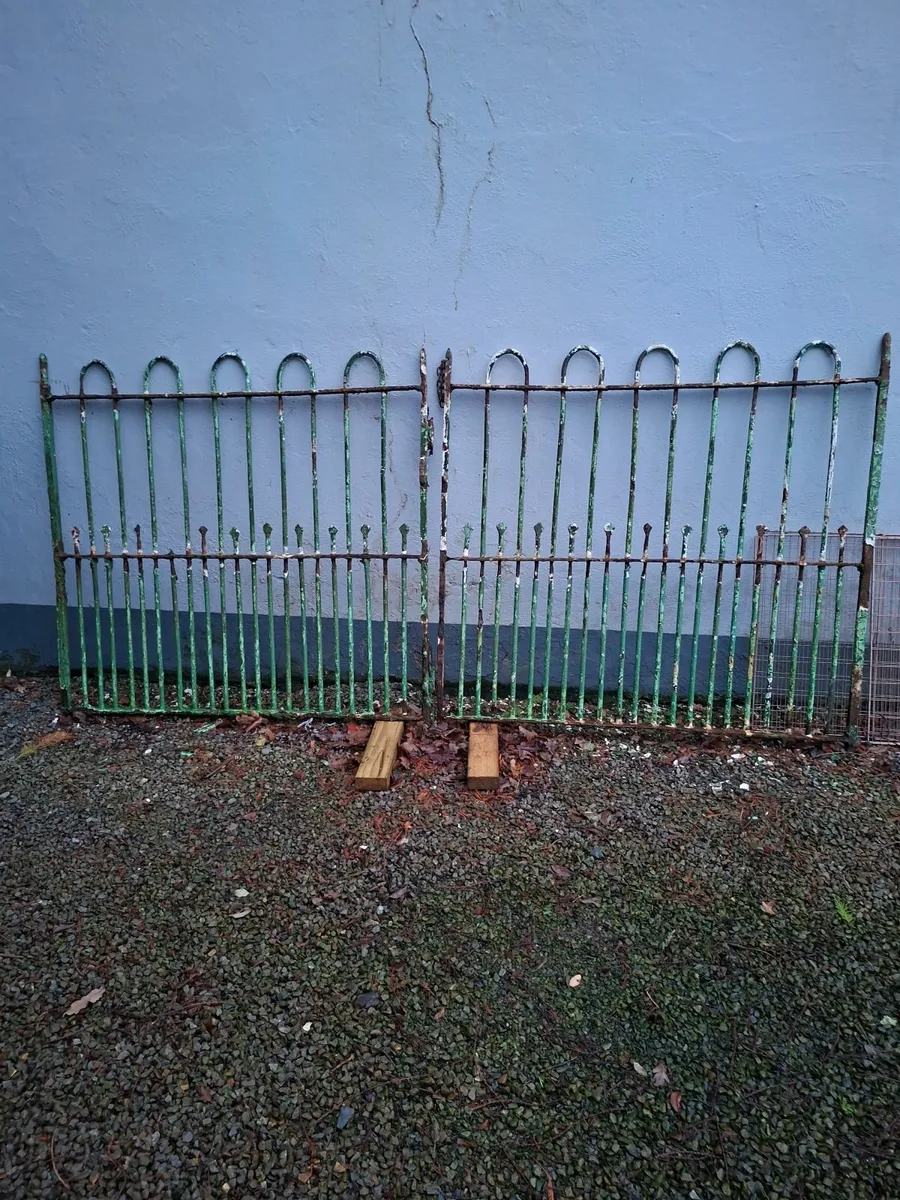 Wrought iron gates - Image 1