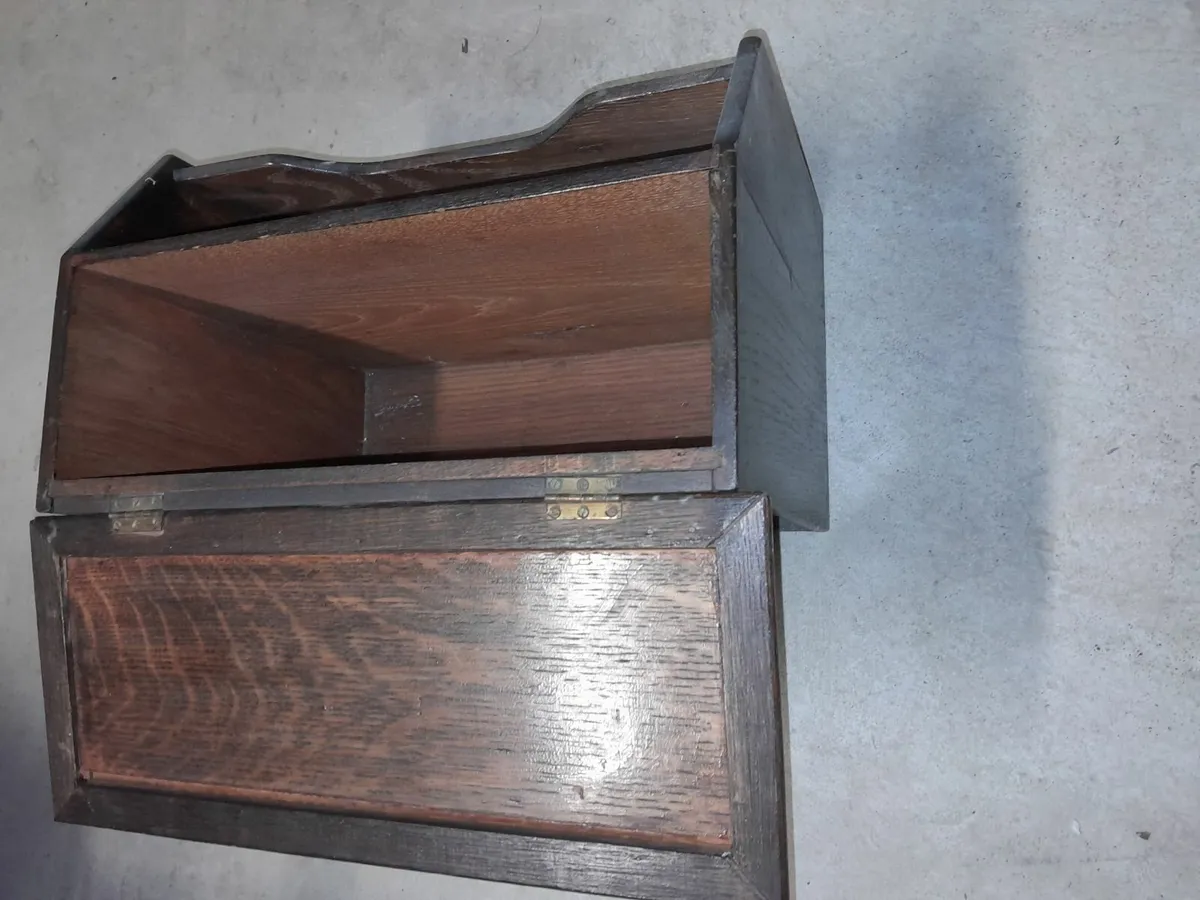 Antique Newsaper Holder - Image 2