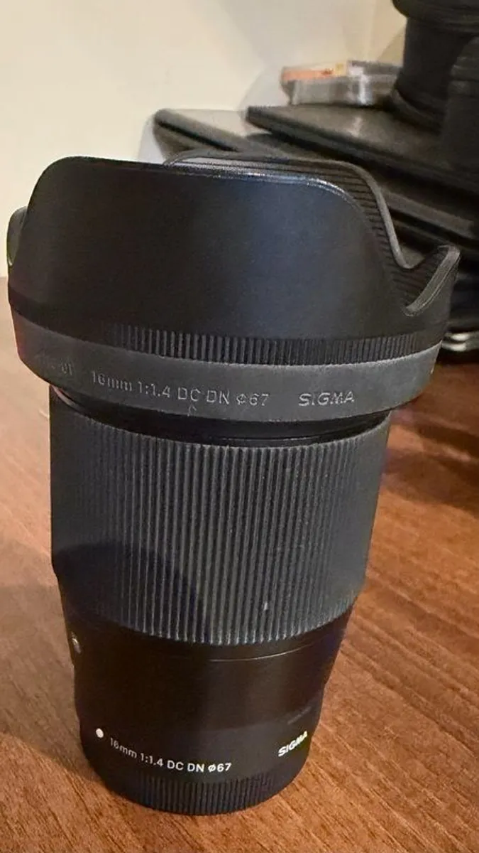 M50 mark 11 will 3 lens 16mm sigma 15-45mm canon and canon 55-200 mm - Image 2