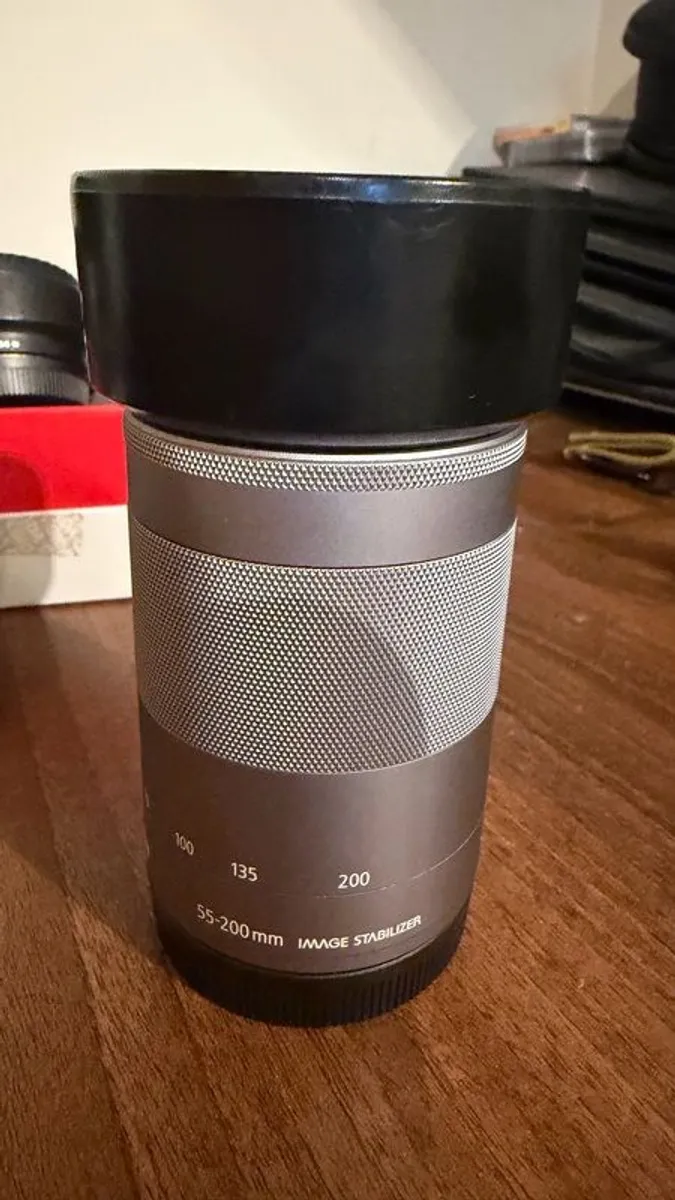 M50 mark 11 will 3 lens 16mm sigma 15-45mm canon and canon 55-200 mm - Image 3