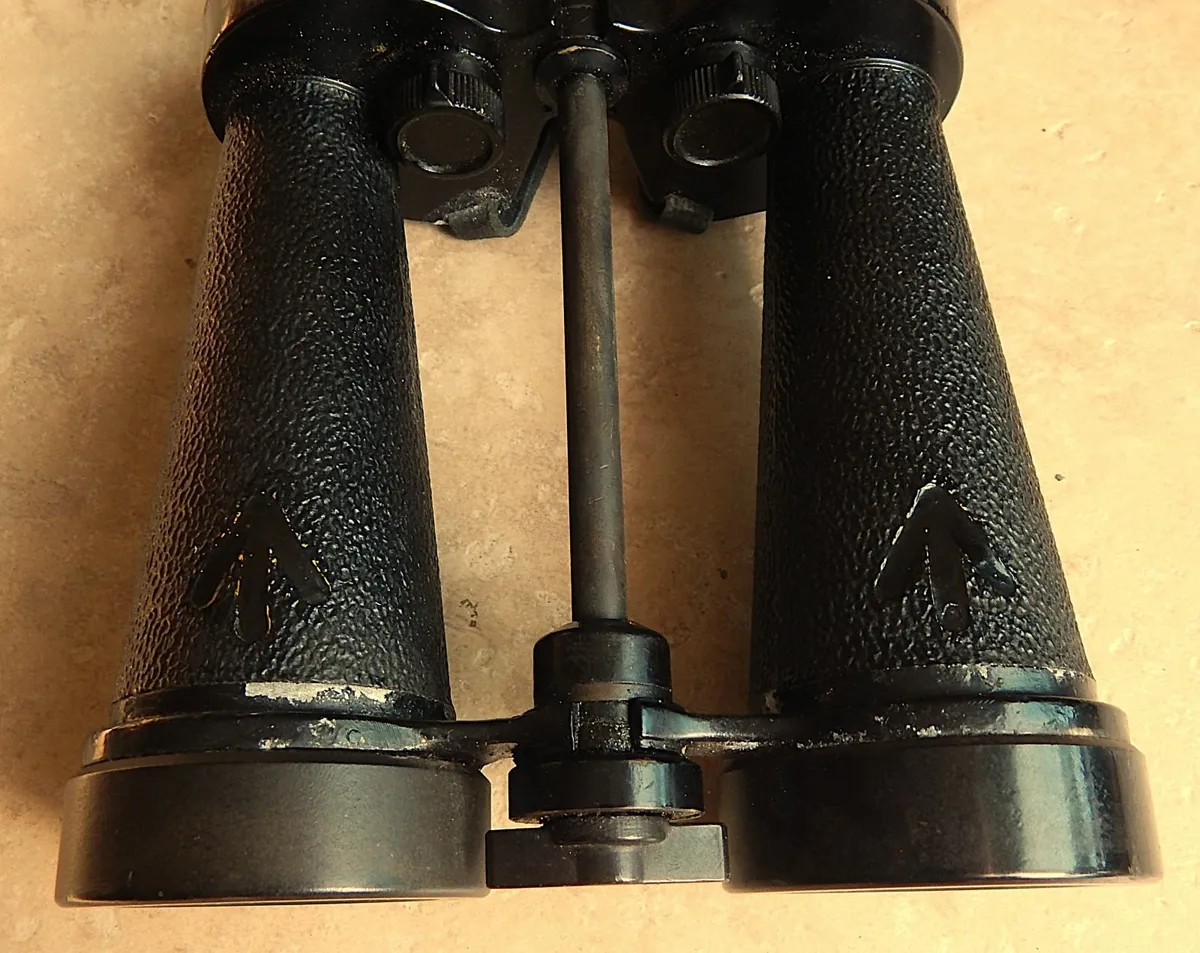 WW2 Barr & Stroud 7X CF41 Military Binoculars - Image 4