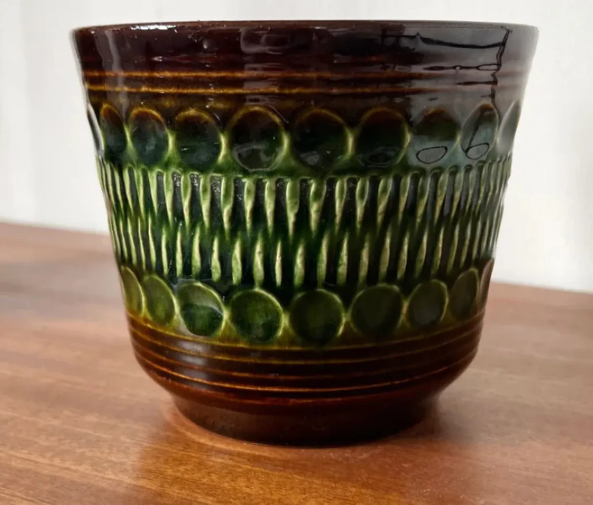 West German plant pot 1970s