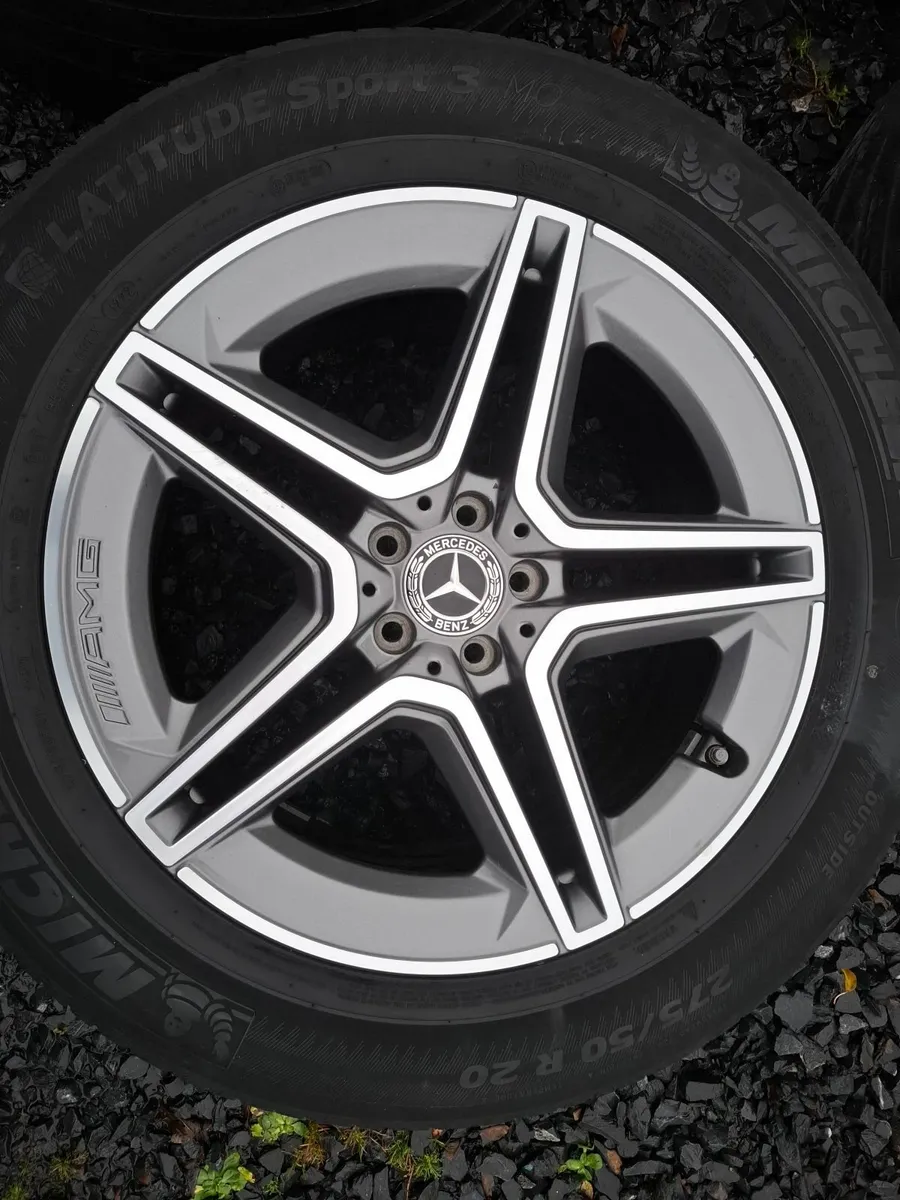 20" Genuine Mercedes GLE Amg Alloys with tyres - Image 1