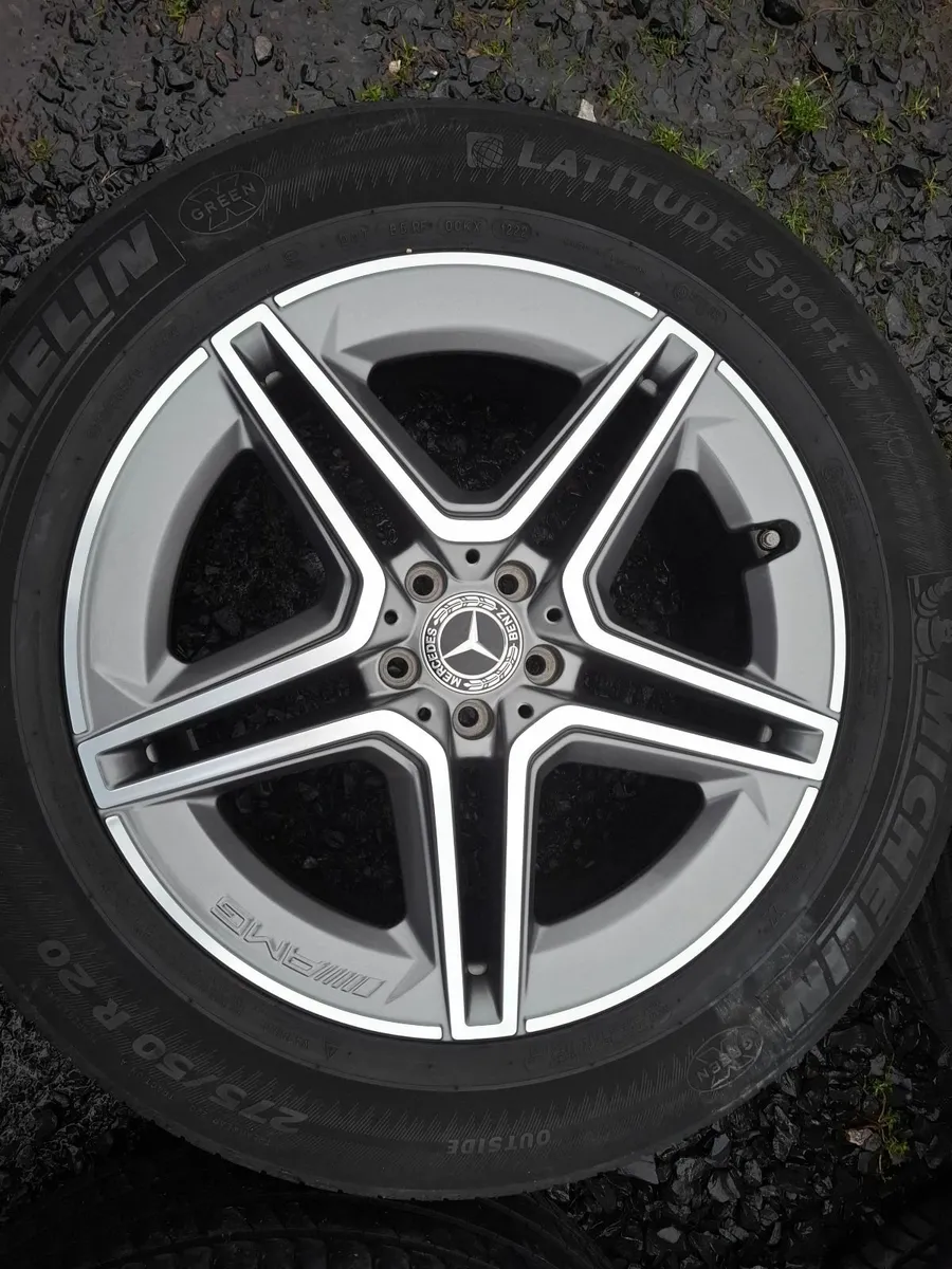 20" Genuine Mercedes GLE Amg Alloys with tyres - Image 2